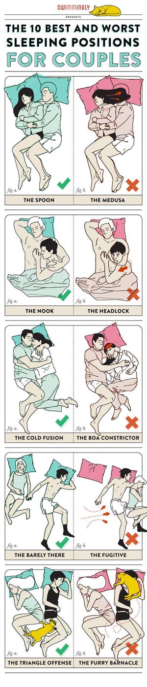 best and worst sleeping positions