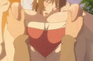 Groping Hentai titties from your POV