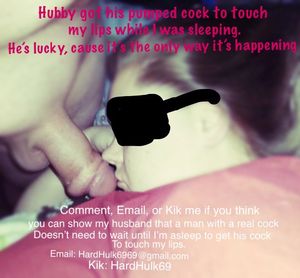 Someone please shut him up about his cock for me!