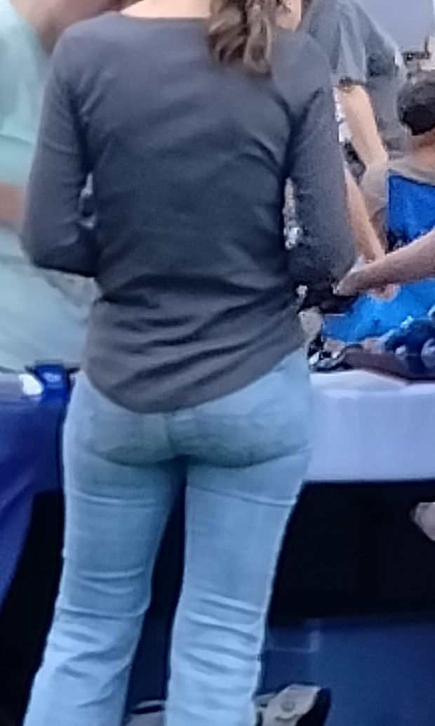 Strangers hot ass blown up