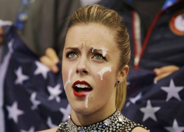 Ashley Wagner Cumshot