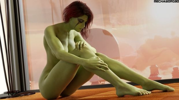 Gamora Nude( mechaworg3)