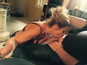 Watch her blow someone