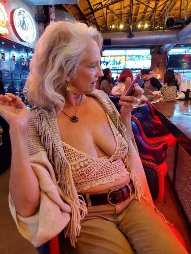 She dresses for attention