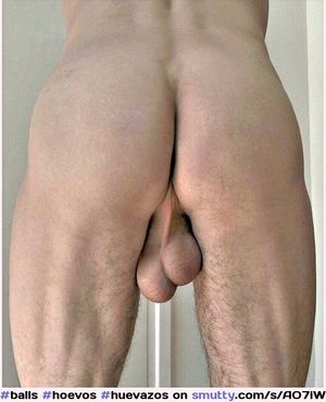 A hot ass and balls to play with .