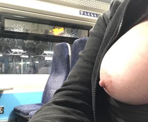 Late night train journey