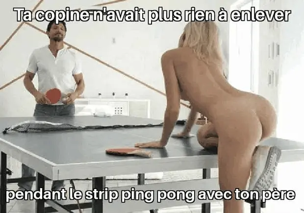 Heureusement, ta copine n'est pas mauvaise perdante
