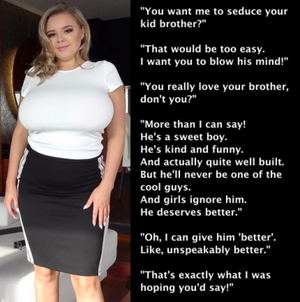 My sister set me up with a goddess