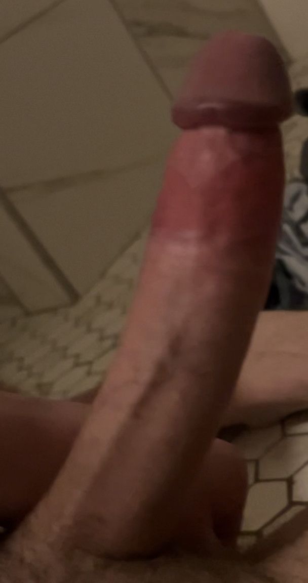 Hard cock ready for action