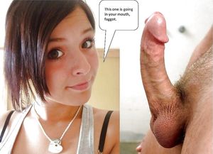 Fantasy 104: A woman makes me suck dick for her entertainment.