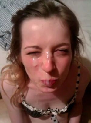 "oops you missed my mouth"