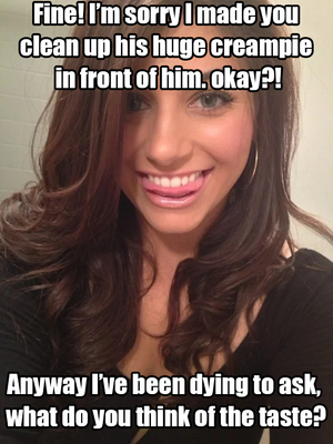 She loves the taste but she wants a second opinion