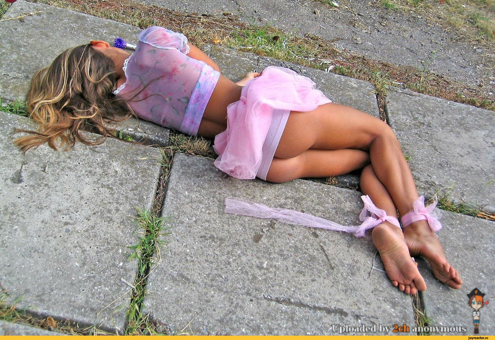 Barefoot and abandoned.