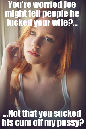 He's probably laughing about it with someone as we speak