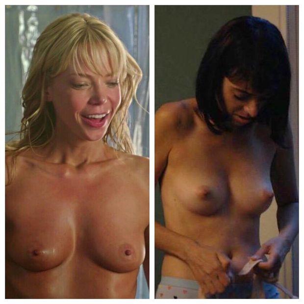 Riki and Kate's cute tits