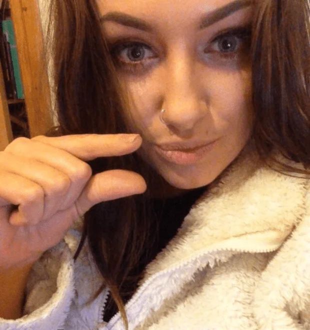 Brunette Babe Makes Fun of Guys with Small Cocks