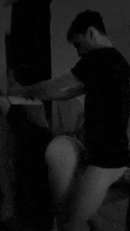 Hot couple from behind