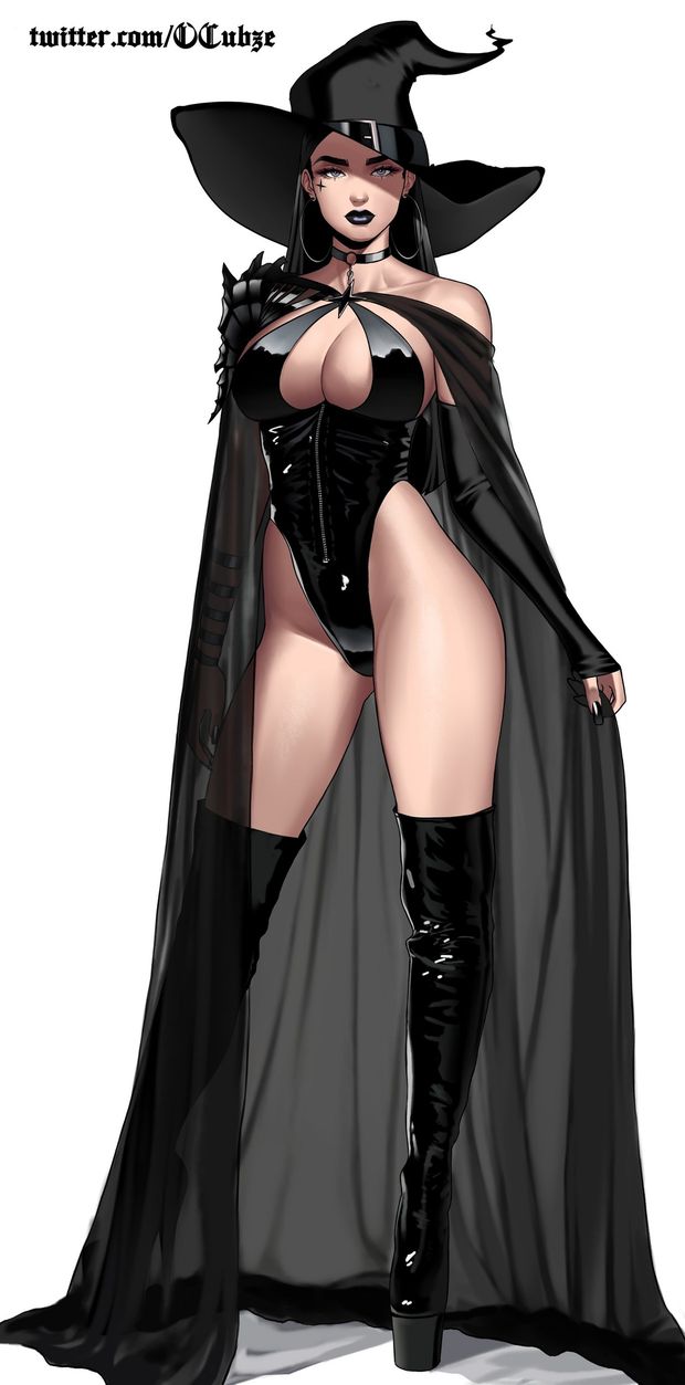 Your dom witch goth gf