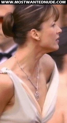 French Actress Sophie Marceau Oops Loop Dress Malfunction Gif
