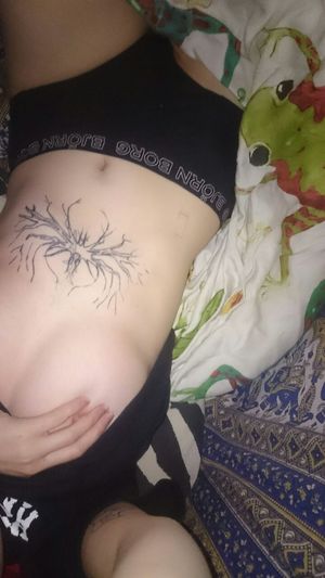 shy cutie taking selfie