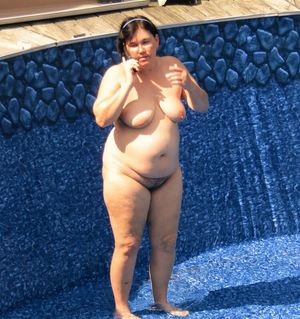 Angela naked and exposed