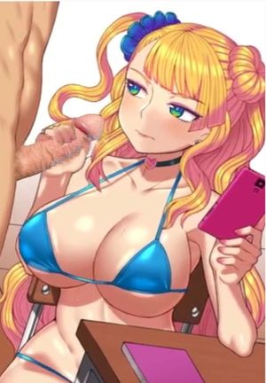 Galko-chan gives me a handjob