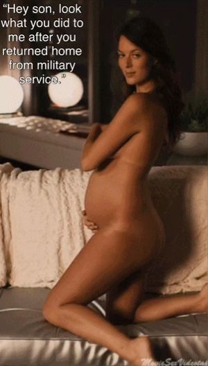 My son impregnated me after he came home from military service