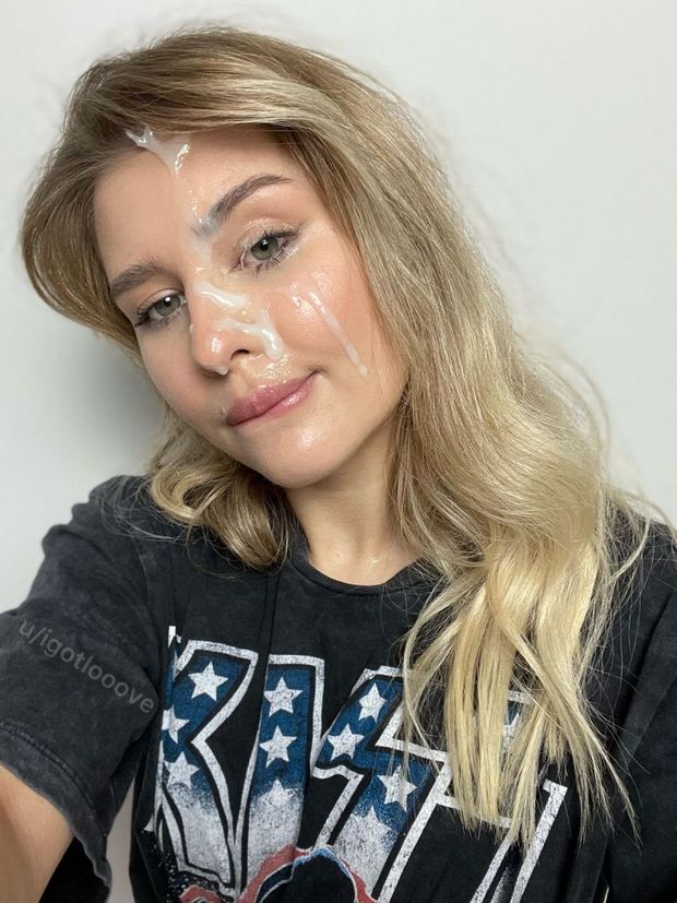 Messy lip bite