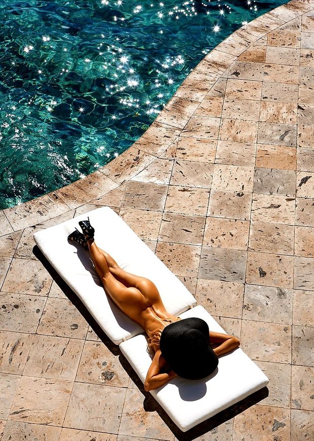 Pool back