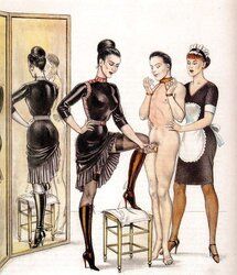 The lad is sized up for best use. by Montorguell