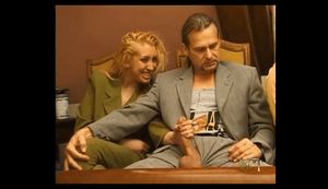 Italian milf can jerk off a cock very well!And she loves doing it!