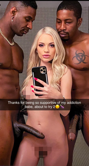 censored white owned by a real men