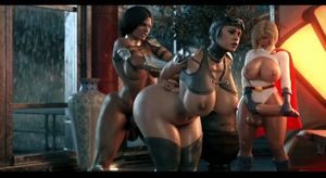 Rigid3d - wonder woman, catwoman & powergirl (2/6)