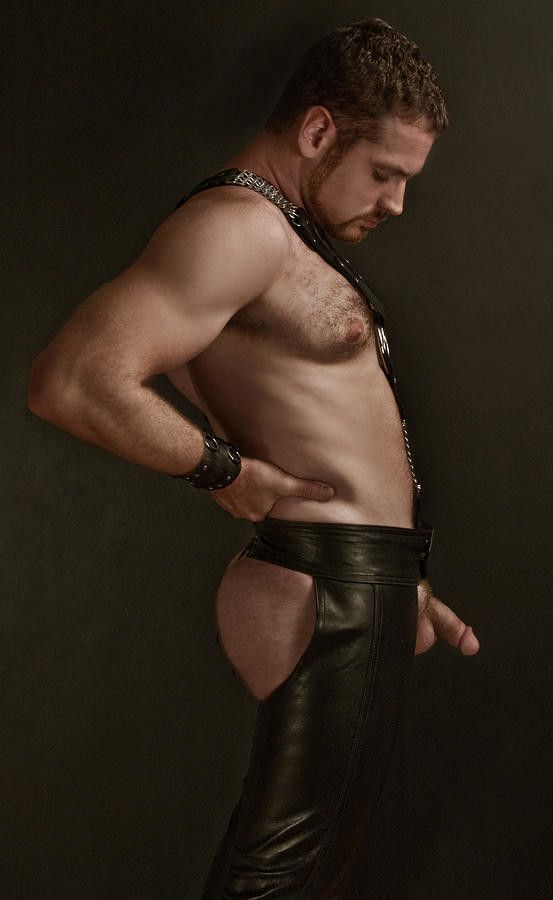 Leather male by Dave Milstead