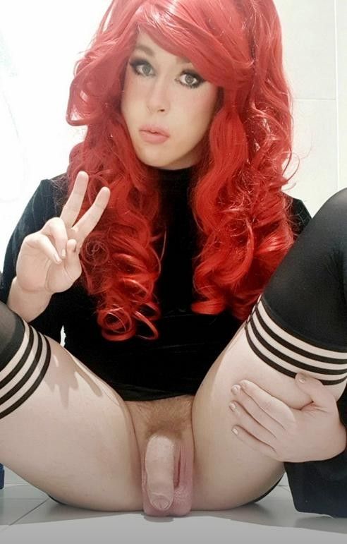 Peace loving Redhead