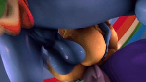 Rainbow has some Big Juicy Balls