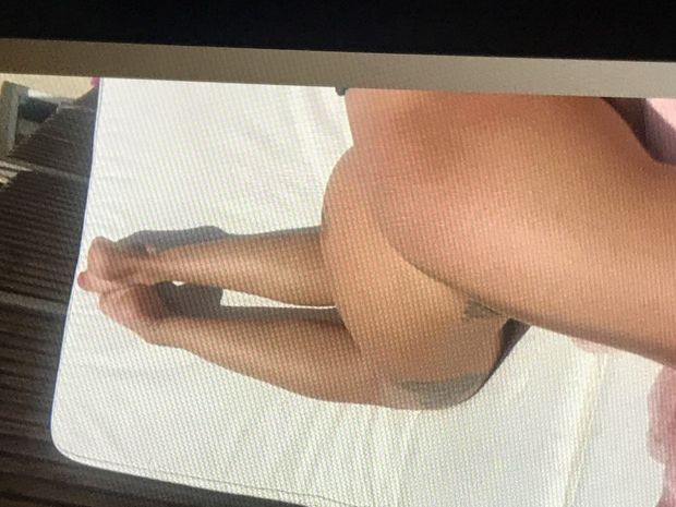 Sexy babe in the sun