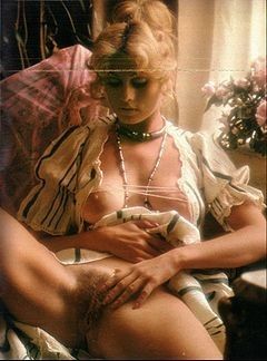 Marguerite Cordier playing with her pussy.