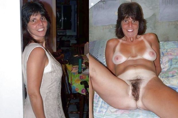 Brunette wife's amateur nude pic