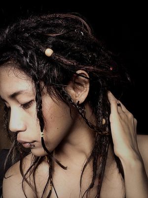 Beautiful Asian Hippie