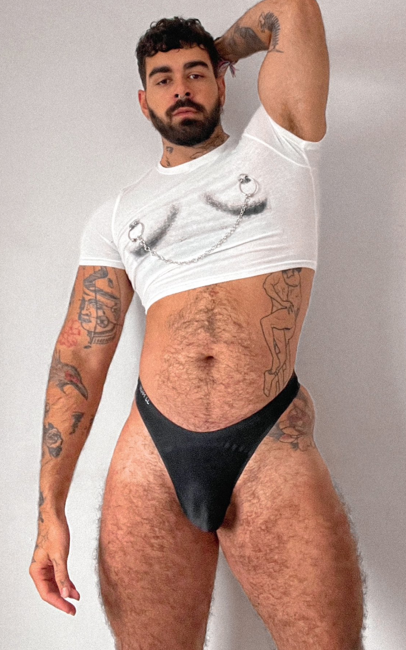Harry in a thong