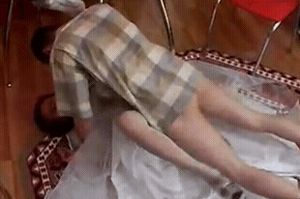 Breaking in my soon to be teen daughter-in-law with a real man's cock!