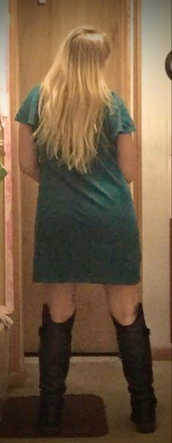 Dope whore April Collins Thompson from Kalamazoo Michigan with her clothes on