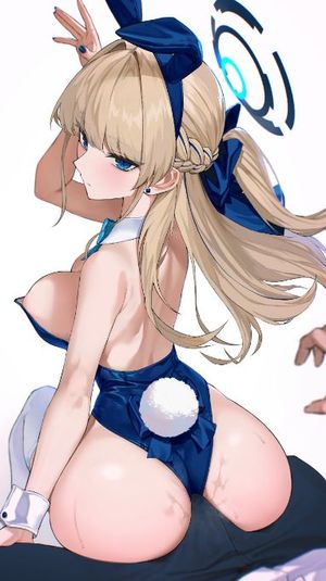 Asuma Toki buttjob Blue Archive