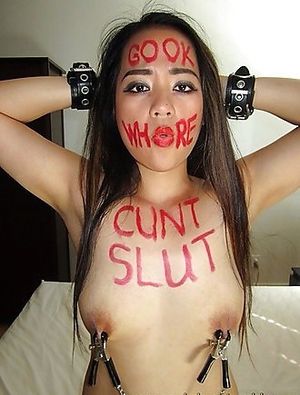 nice sex slave with nipple clamps