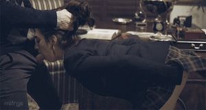 She knew she was being bad, showing up to my work like that.