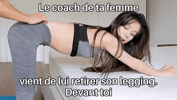 Ça devait etre du sport en couple. Votre coach a une préférence