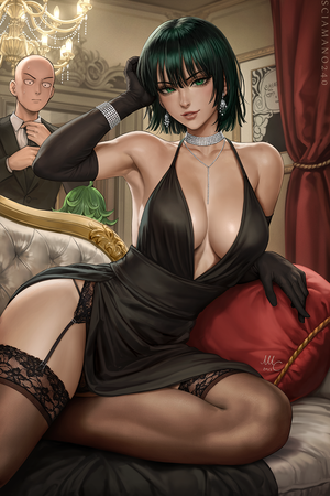 One Punch Man vs Fubuki.