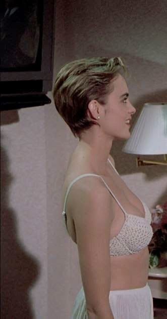 " I can see you like my stomach when I push it out - just let me shower."