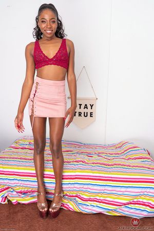 Ebony newbie Anne Amari #4